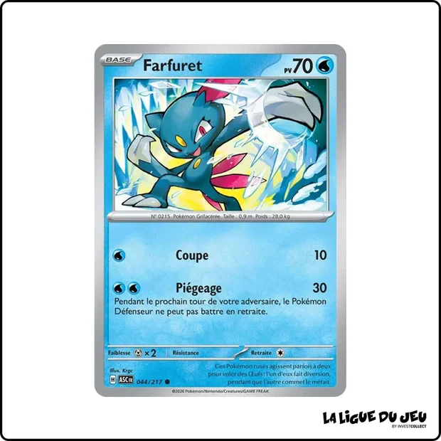 Commune - Pokemon - Héros Transcendants - Farfuret 44/217
