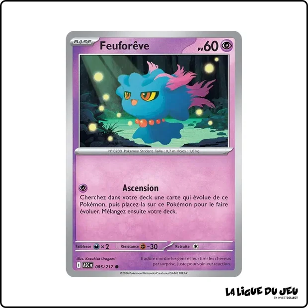 Commune - Pokemon - Héros Transcendants - Feuforêve 85/217