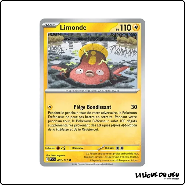 Commune - Pokemon - Héros Transcendants - Limonde 62/217