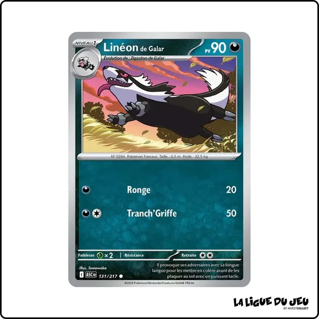 Commune - Pokemon - Héros Transcendants - Linéon de Galar 131/217