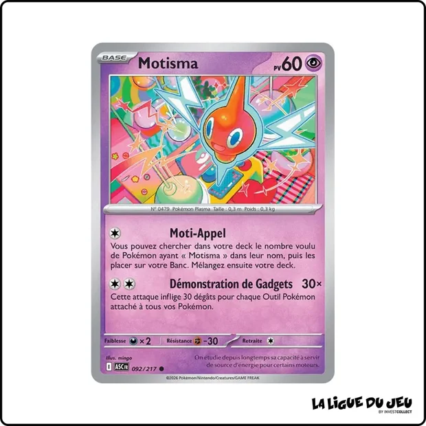Commune - Pokemon - Héros Transcendants - Motisma 92/217