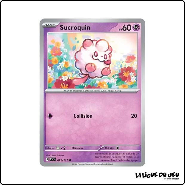 Commune - Pokemon - Héros Transcendants - Sucroquin 93/217
