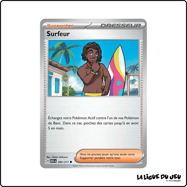 Commune - Pokemon - Héros Transcendants - Surfeur 200/217