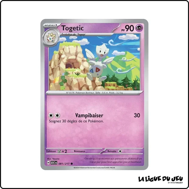 Commune - Pokemon - Héros Transcendants - Togetic 81/217