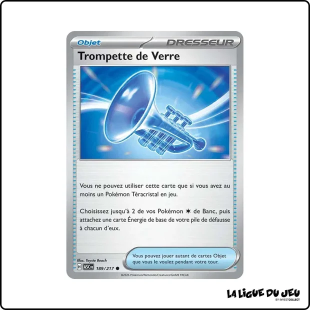 Commune - Pokemon - Héros Transcendants - Trompette de Verre 189/217