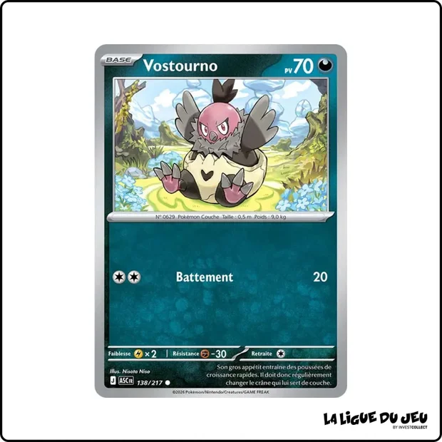 Commune - Pokemon - Héros Transcendants - Vostourno 138/217