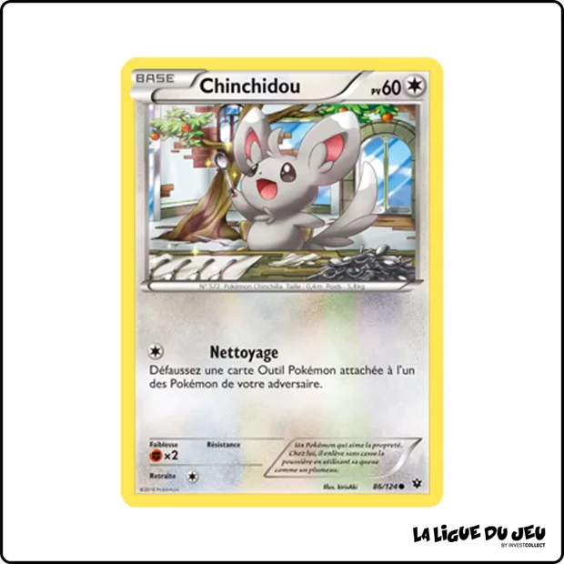 Commune - Pokemon - Impact des Destins - Chinchidou 86/125