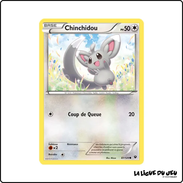 Commune - Pokemon - Impact des Destins - Chinchidou 87/125