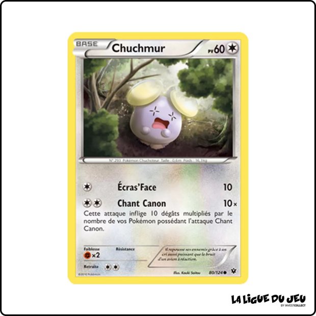 Commune - Pokemon - Impact des Destins - Chuchmur 80/125