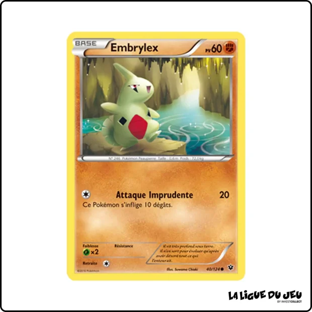Commune - Pokemon - Impact des Destins - Embrylex 40/125