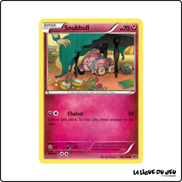 Commune - Pokemon - Impact des Destins - Snubbull 68/125