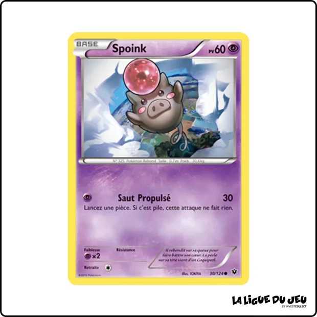 Commune - Pokemon - Impact des Destins - Spoink 30/125