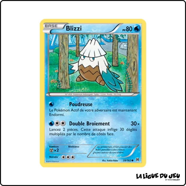 Commune - Pokemon - Impulsion Turbo - Blizzi 39/162