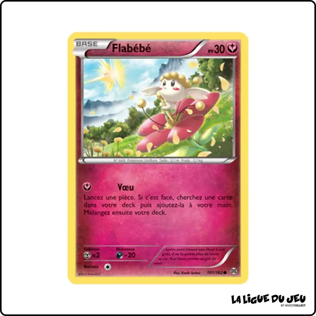 Commune - Pokemon - Impulsion Turbo - Flabébé 101/162