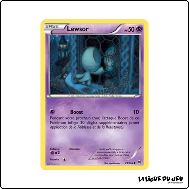 Commune - Pokemon - Impulsion Turbo - Lewsor 73/162