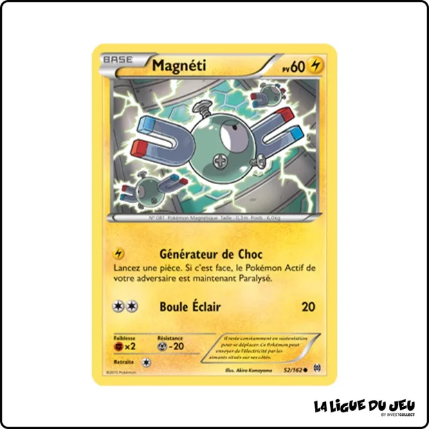Commune - Pokemon - Impulsion Turbo - Magnéti 52/162