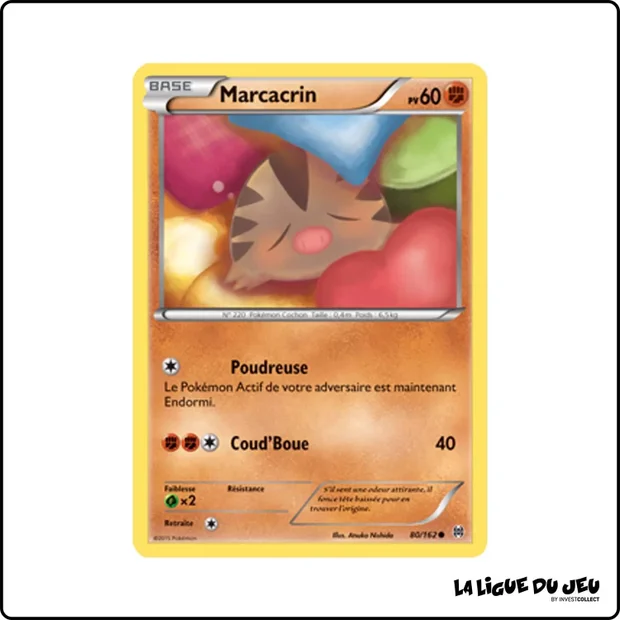 Commune - Pokemon - Impulsion Turbo - Marcacrin 80/162