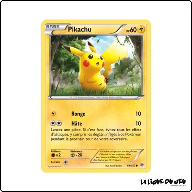 Commune - Pokemon - Impulsion Turbo - Pikachu 48/162