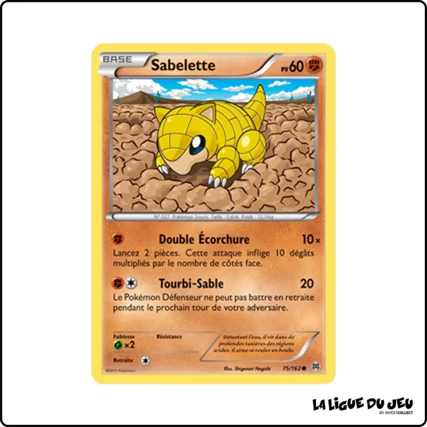 Commune - Pokemon - Impulsion Turbo - Sabelette 75/162