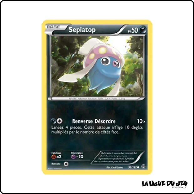 Commune - Pokemon - Impulsion Turbo - Sepiatop 93/162