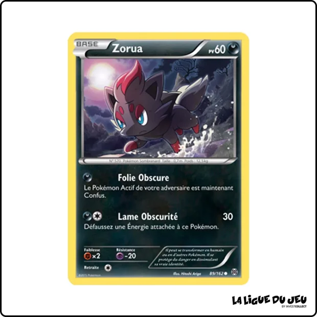 Commune - Pokemon - Impulsion Turbo - Zorua 89/162