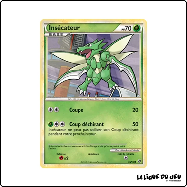 Commune - Pokemon - Indomptable - Insécateur 65/90