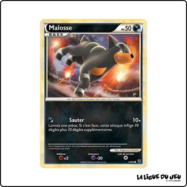 Commune - Pokemon - Indomptable - Malosse 54/90