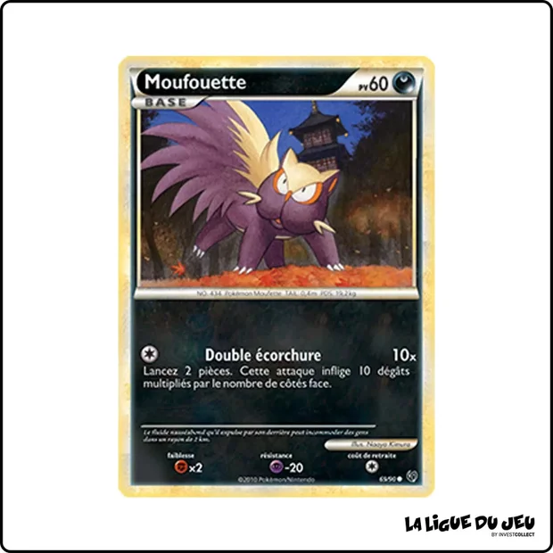 Commune - Pokemon - Indomptable - Moufouette 69/90