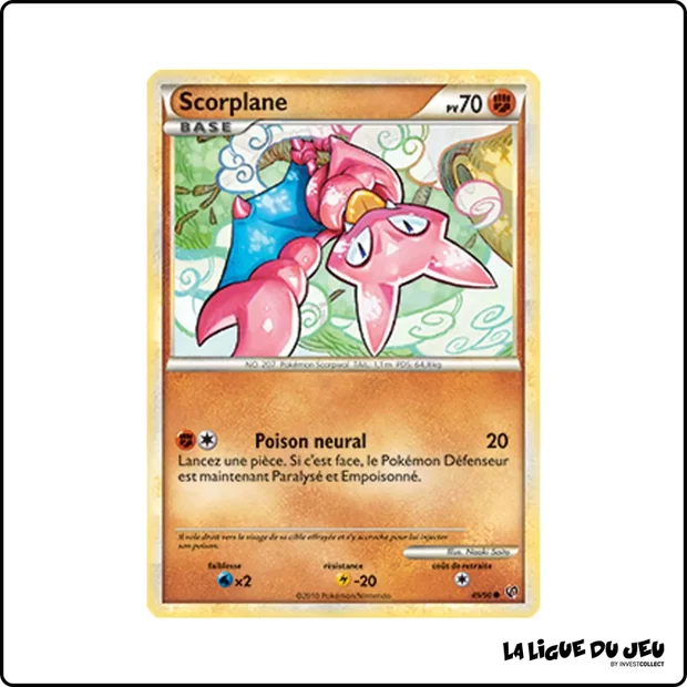 Commune - Pokemon - Indomptable - Scorplane 49/90