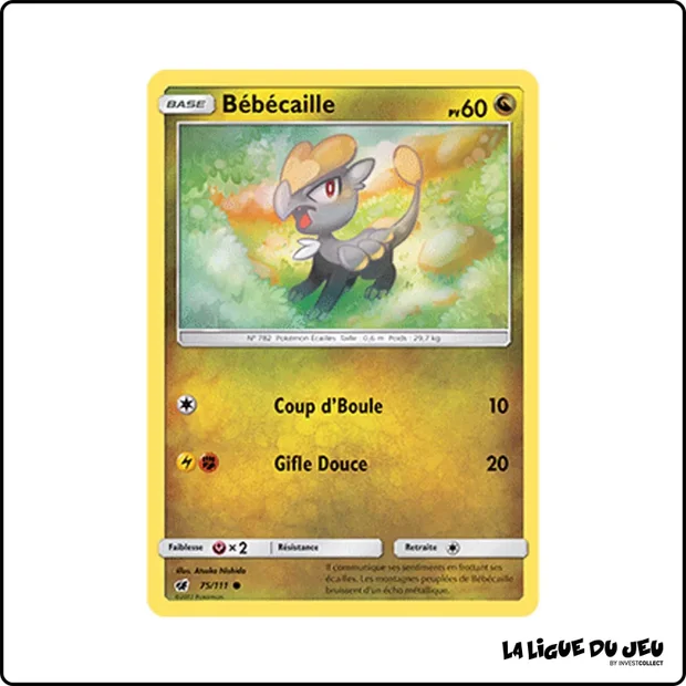 Commune - Pokemon - Invasion Carmin - Bébécaille 75/111