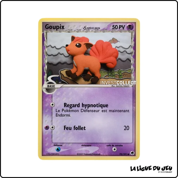 Commune - Pokemon - Île des Dragons - Goupix 70/101