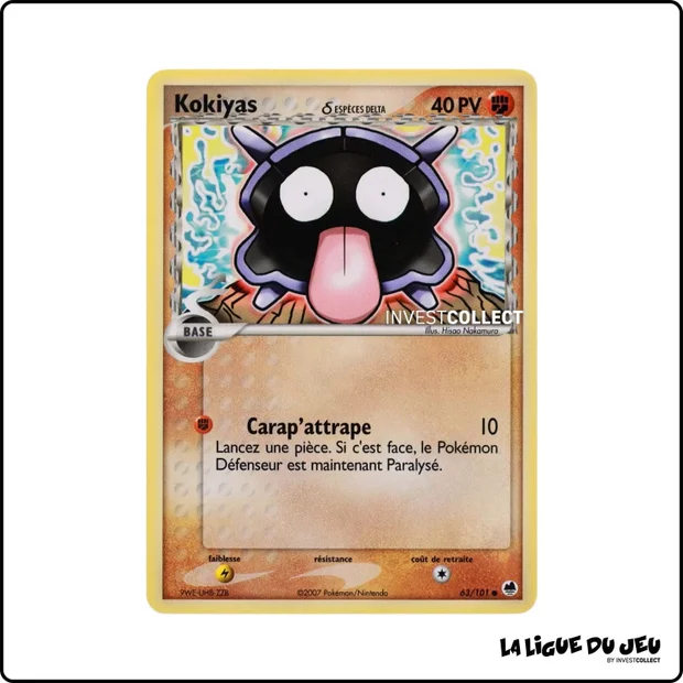 Commune - Pokemon - Île des Dragons - Kokiyas 63/101