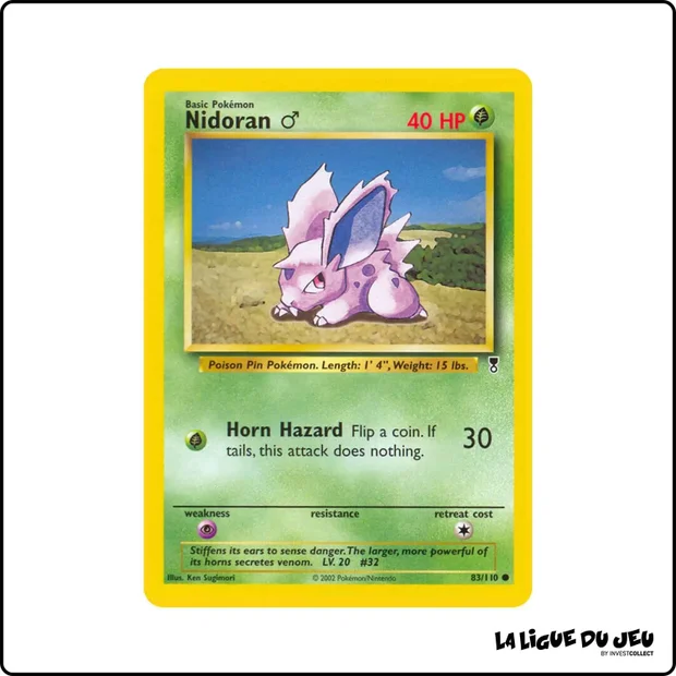 Commune - Pokemon - Legendary Collection - Nidoran ♂ 83/110