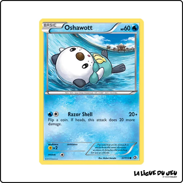 Commune - Pokemon - Legendary Treasures - Moustillon 37/113