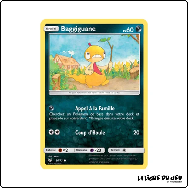 Commune - Pokemon - Légendes Brillantes - Baggiguane 50/73