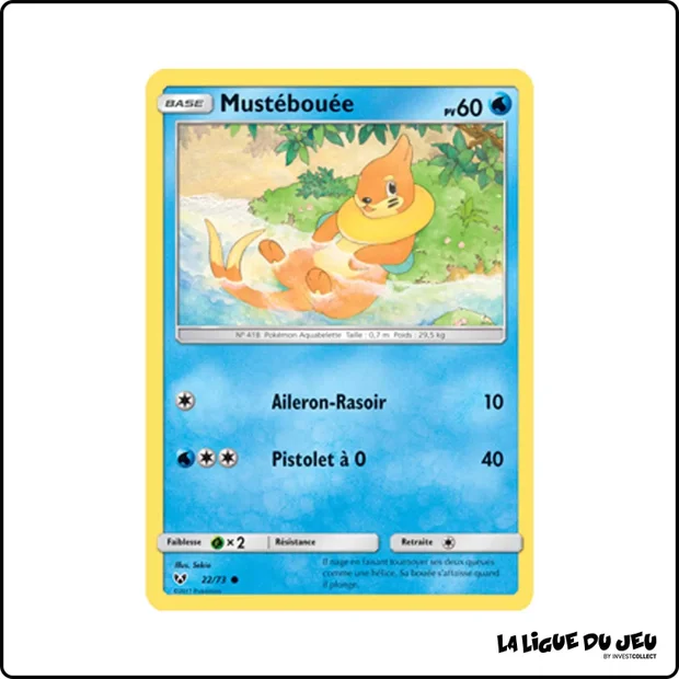 Commune - Pokemon - Légendes Brillantes - Mustébouée 22/73