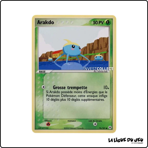Commune - Pokemon - Légendes Oubliées - Arakdo 76/101