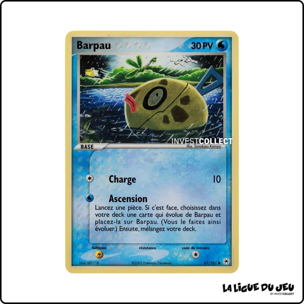 Commune - Pokemon - Légendes Oubliées - Barpau 61/101