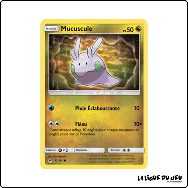 Commune - Pokemon - Lumière Interdite - Mucuscule 92/131