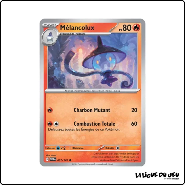 Commune - Pokemon - Mascarade Crépusculaire - Mélancolux 37/167