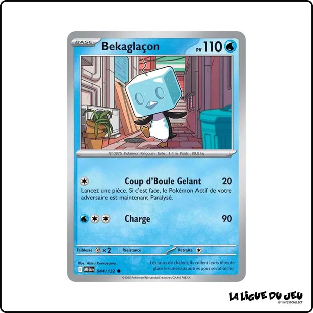 Commune - Pokemon - Méga Évolution de Base - Bekaglaçon 44/132