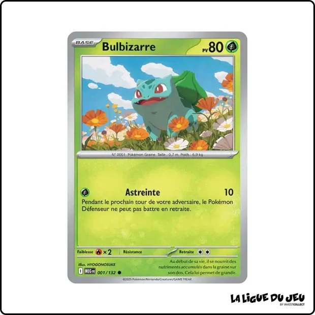 Commune - Pokemon - Méga Évolution de Base - Bulbizarre 1/132