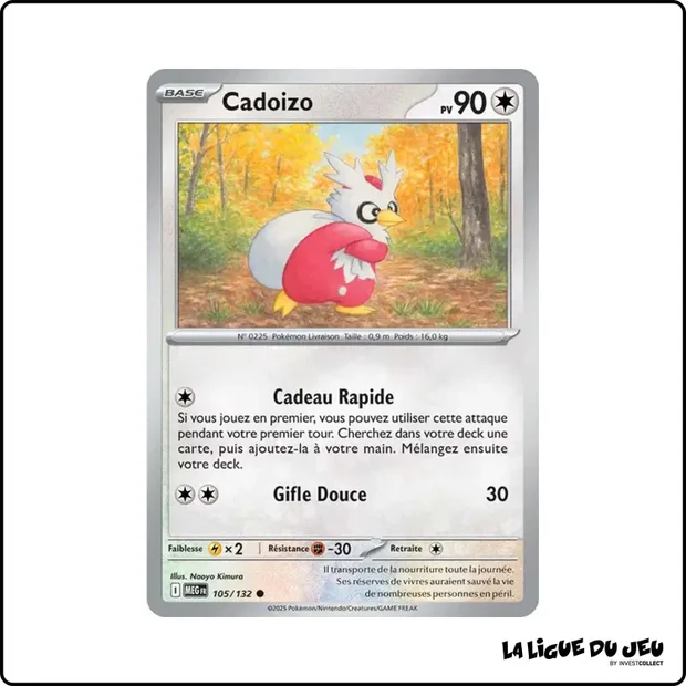 Commune - Pokemon - Méga Évolution de Base - Cadoizo 105/132