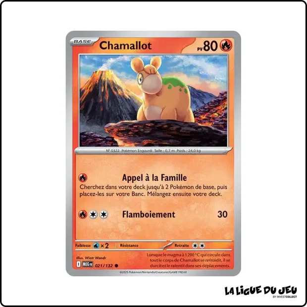 Commune - Pokemon - Méga Évolution de Base - Chamallot 21/132