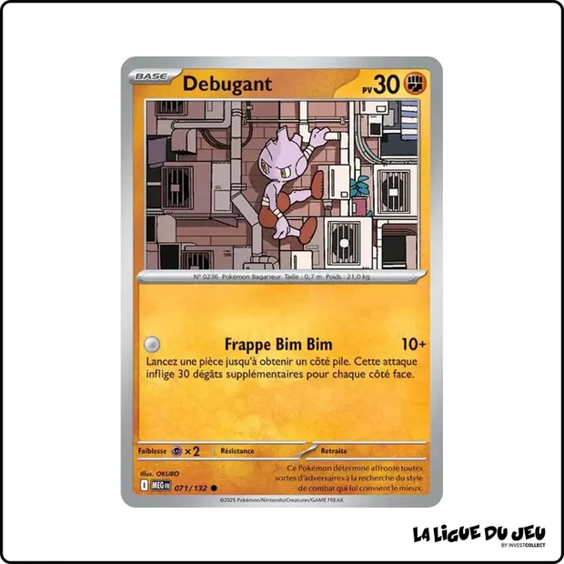 Commune - Pokemon - Méga Évolution de Base - Debugant 71/132