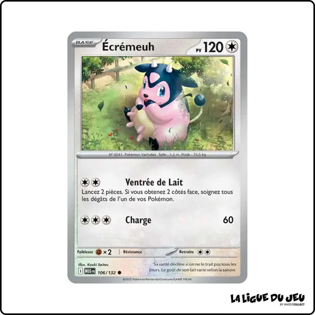 Commune - Pokemon - Méga Évolution de Base - Écrémeuh 106/132