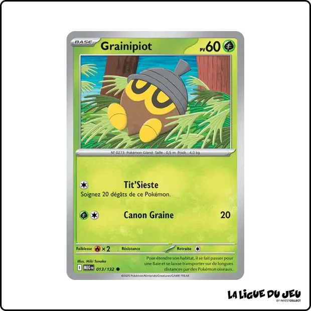 Commune - Pokemon - Méga Évolution de Base - Grainipiot 13/132