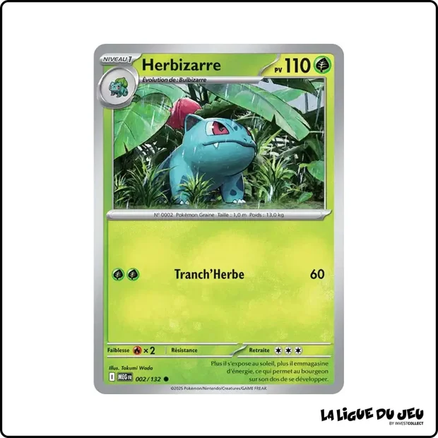 Commune - Pokemon - Méga Évolution de Base - Herbizarre 2/132