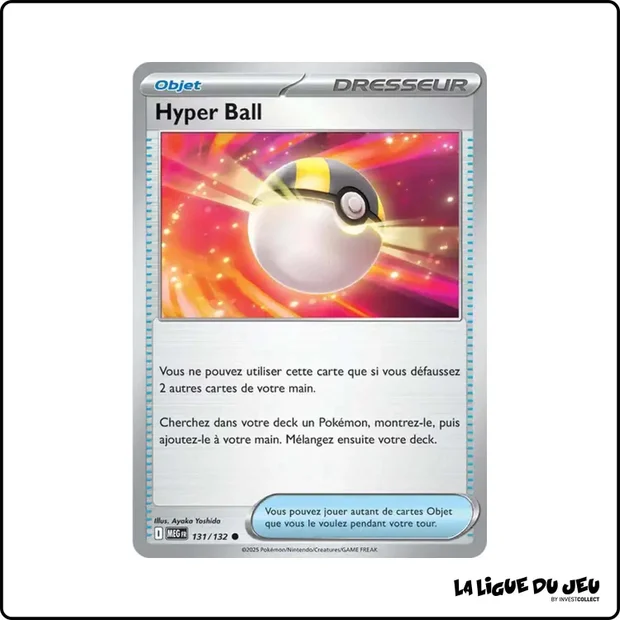 Commune - Pokemon - Méga Évolution de Base - Hyper Ball 131/132