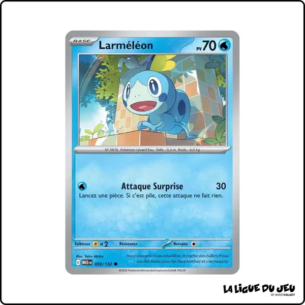 Commune - Pokemon - Méga Évolution de Base - Larméléon 39/132